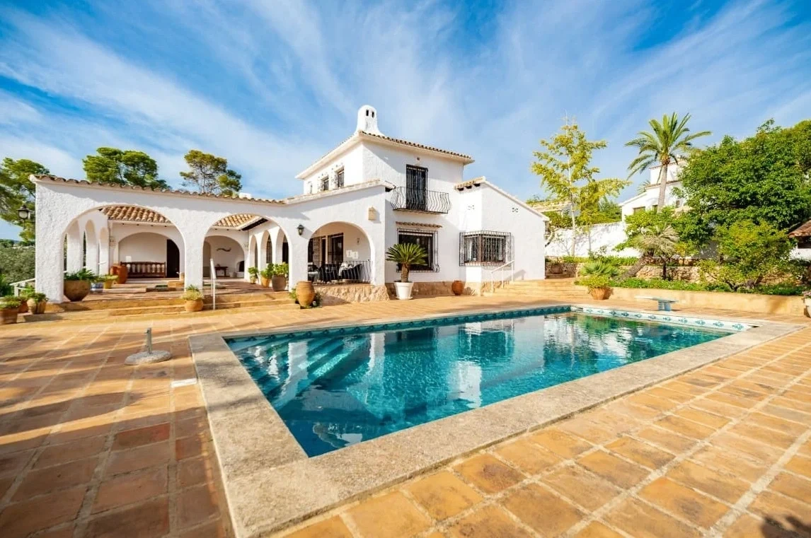 1 - vente villa vue mer moraira - costa blanca communauté valencienne espagne
