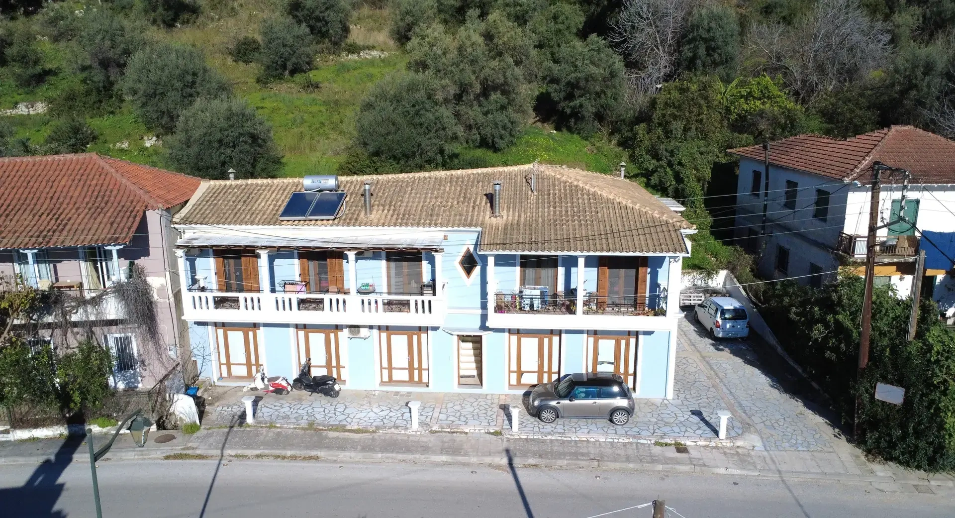 1 - verkauf gebäude meerblick lefkada ionische inseln griechenland