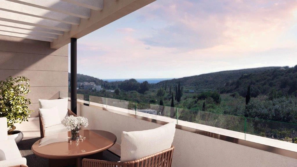 1 - venda apartamento vista de mar casares - costa del sol andaluzia espanha