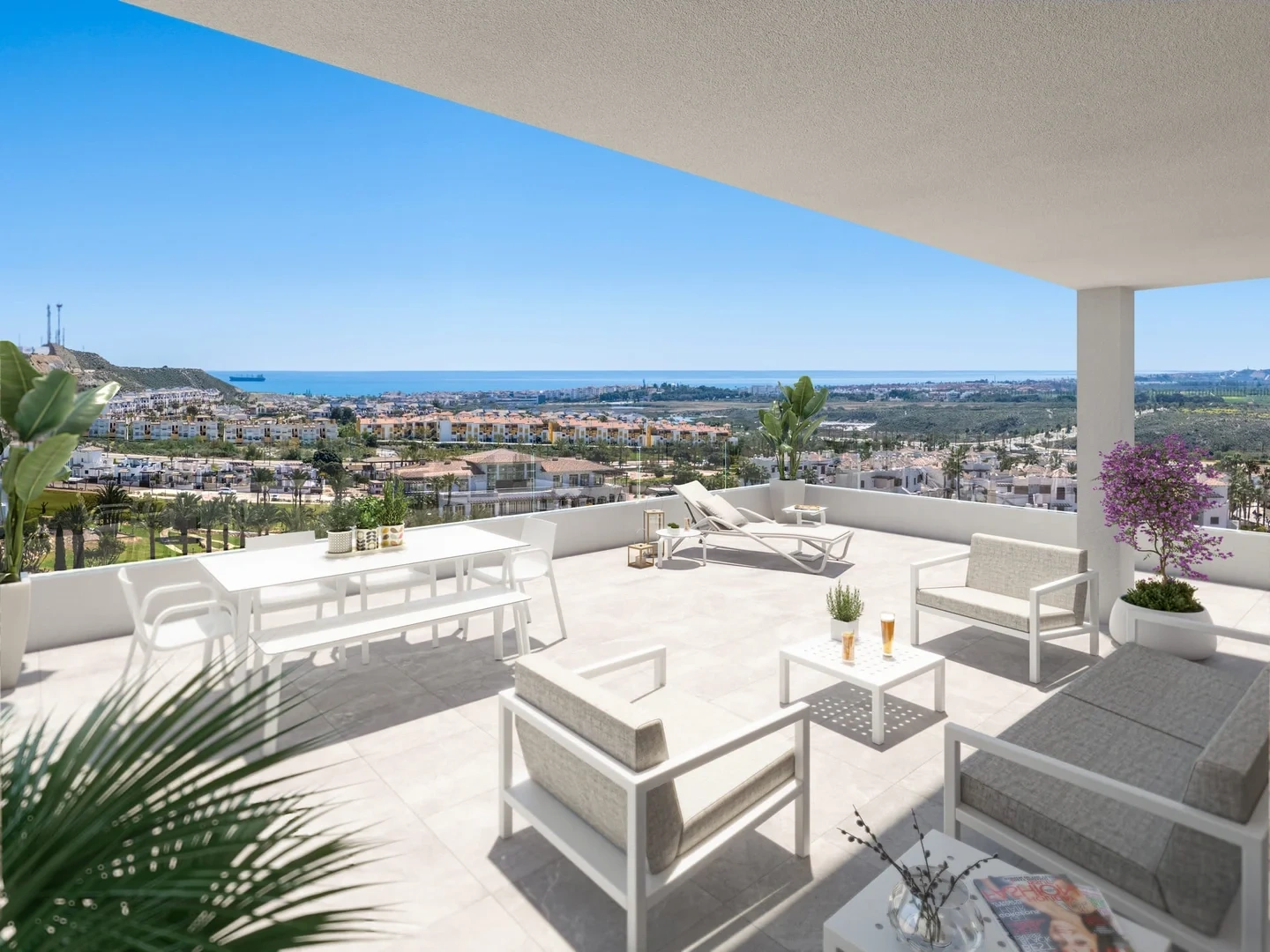 1 - vente appartement vue mer vera andalousie espagne