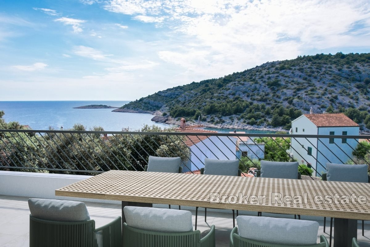 1 - sea view apartment for sale in rogoznica šibenik-knin croatia