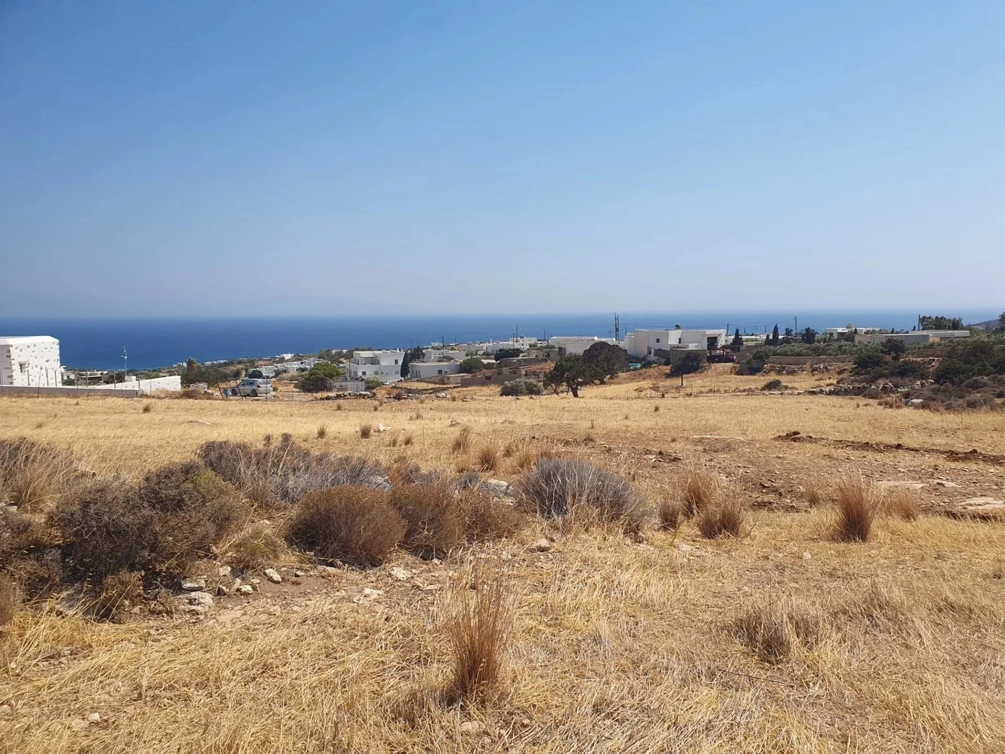 1 - venta terreno vista al mar paros - cícladas egeo meridional grecia