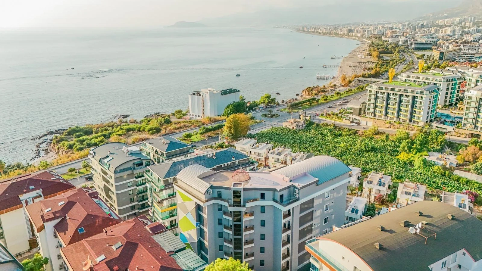 1 - продажа квартира вид моря alanya antalya турция