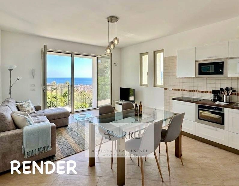 1 - sea view apartment for sale in alassio liguria italy