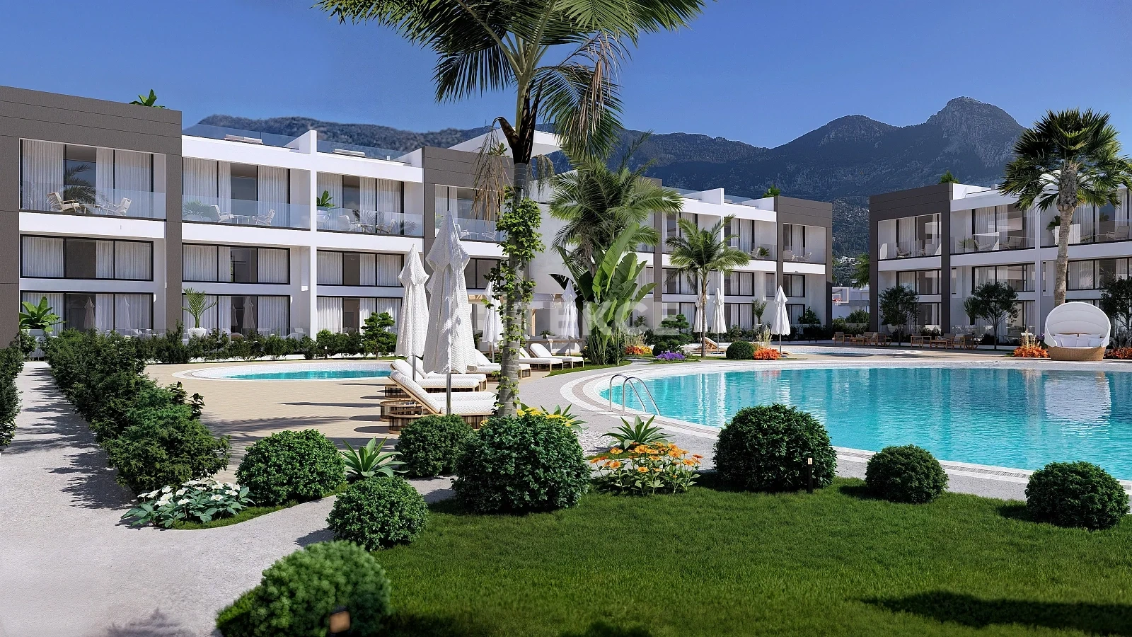 2 - venda apartamento vista de mar girne kyrenia chipre