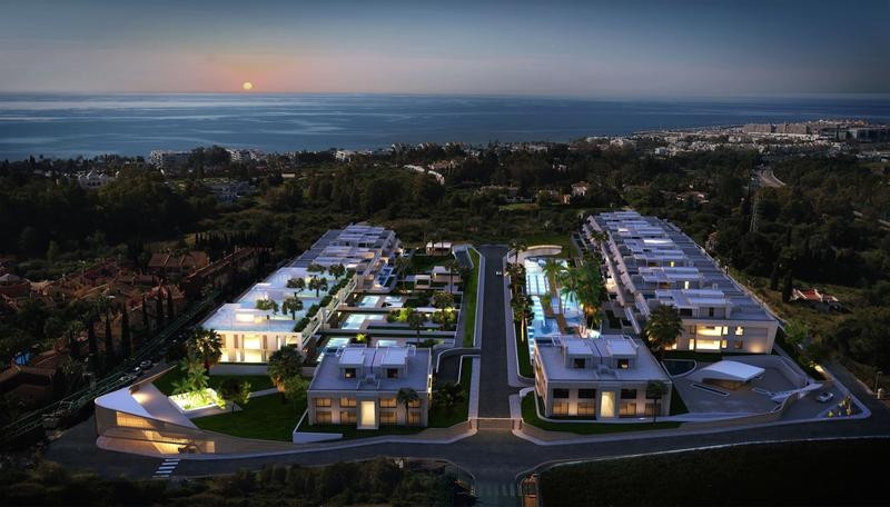 Casa vista al mar con piscina