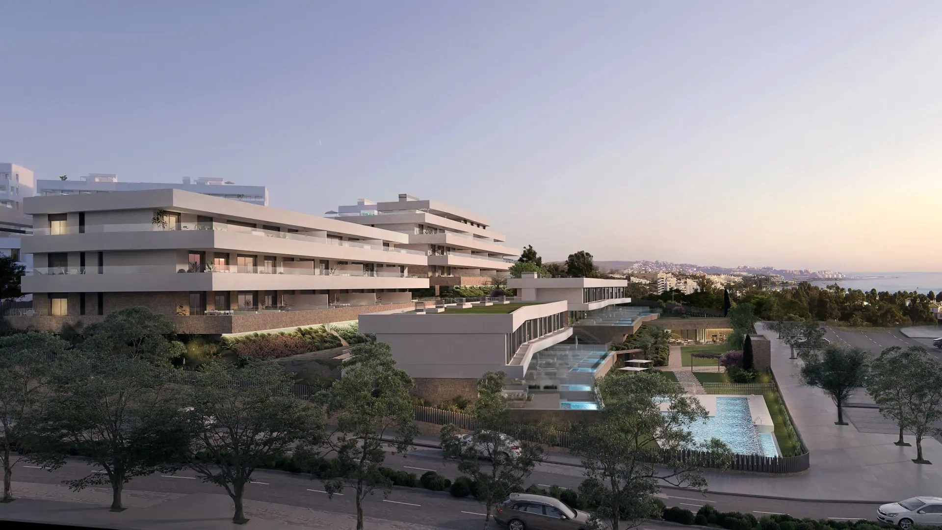 1 - продажа квартира вид моря estepona - costa del sol андалусия испания