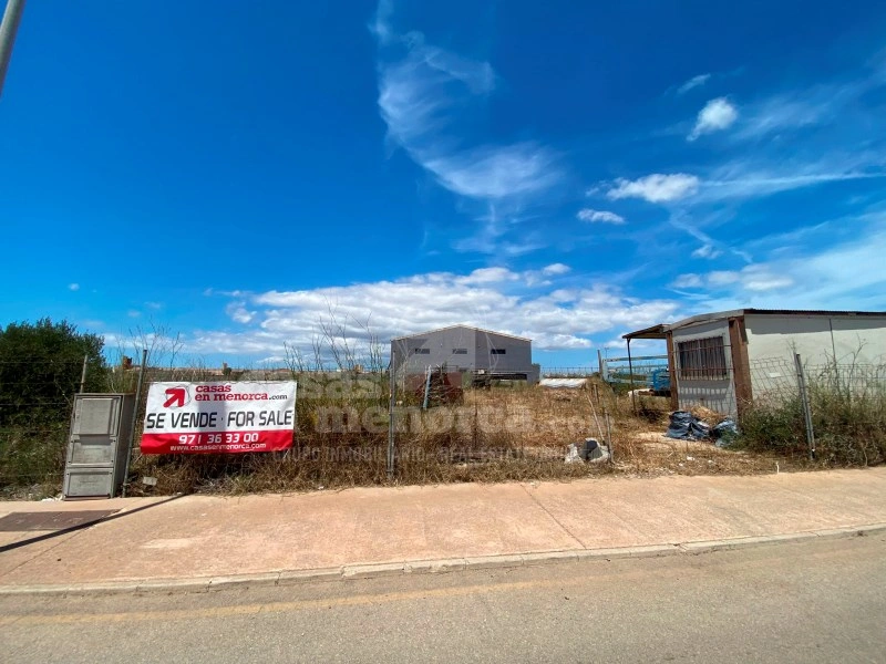 1 - vente terrain sant lluis minorque - baléares espagne