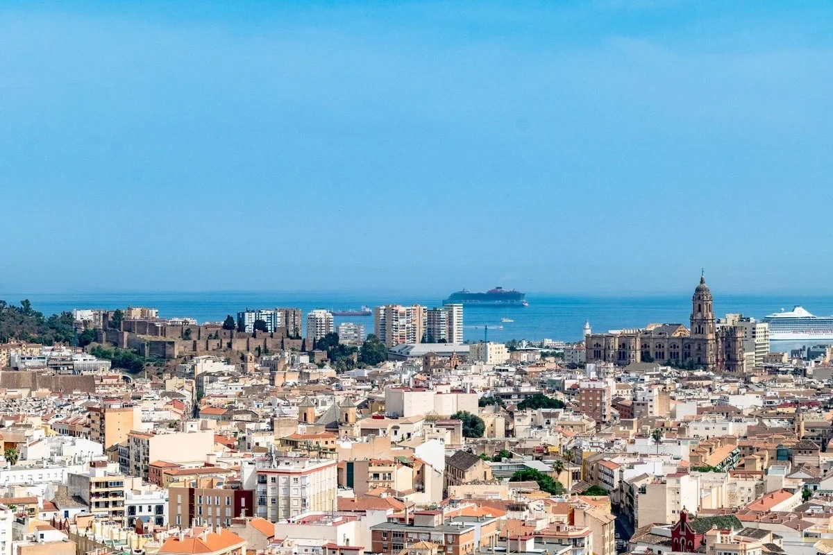1 - продажа квартира вид моря malaga андалусия испания