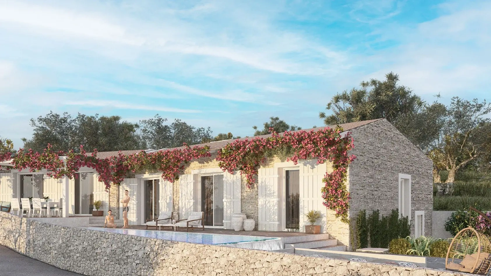 2 - venda villa vista de mar paxos ilhas jónicas grécia