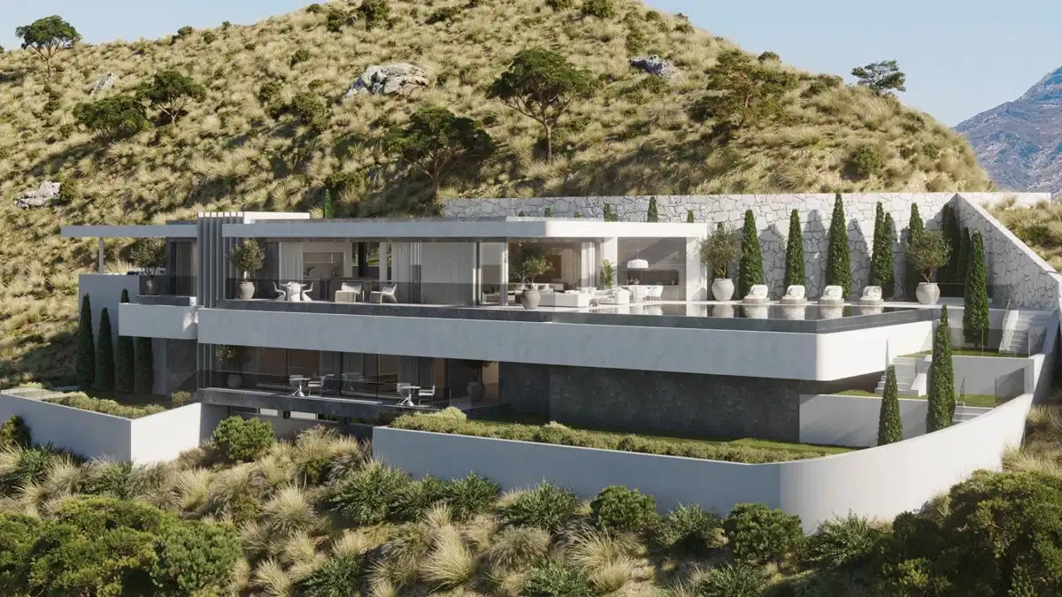2 - продажа дом вид моря benahavis - costa del sol андалусия испания