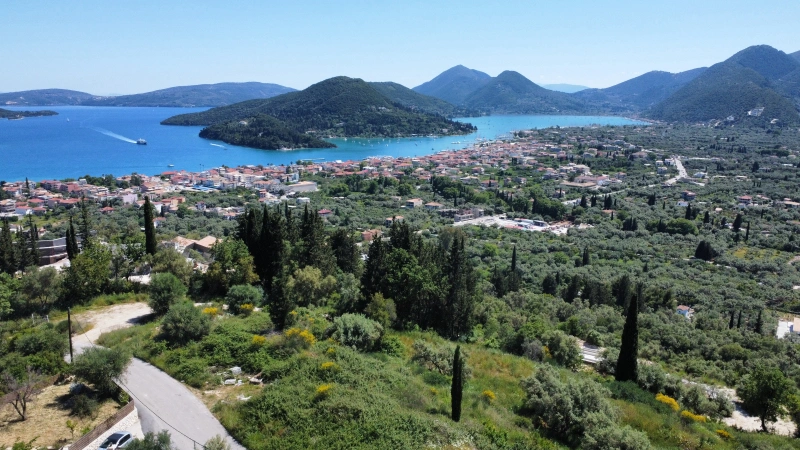 1 - venda terreno vista de mar nydri ilhas jónicas grécia
