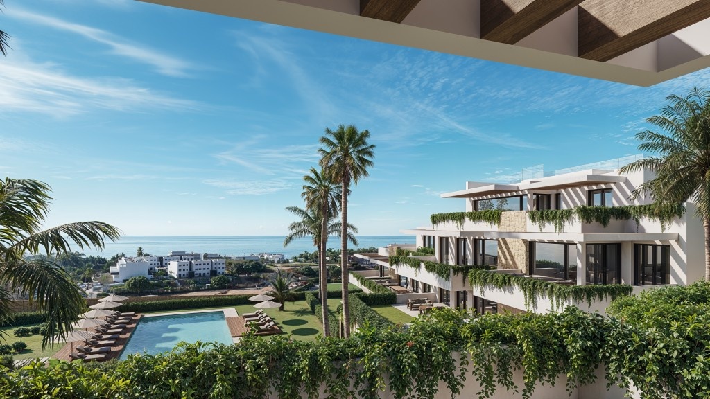 2 - venta apartamento vista al mar estepona - costa del sol andalucía españa
