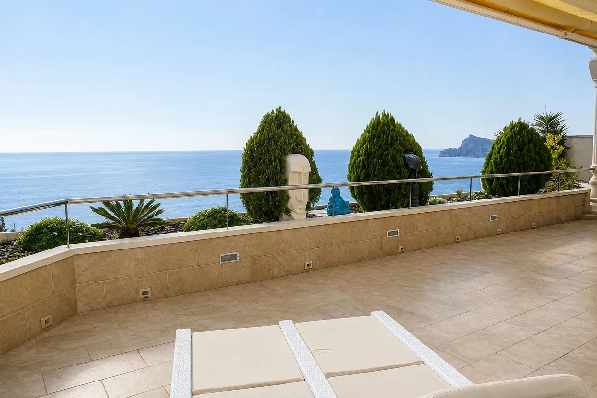 1 - venta apartamento vista al mar altea - costa blanca comunidad valenciana españa