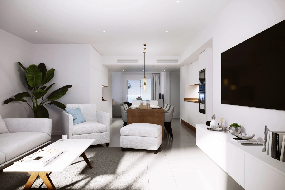2 - venda apartamento vista de mar la manga del mar menor região de múrcia espanha