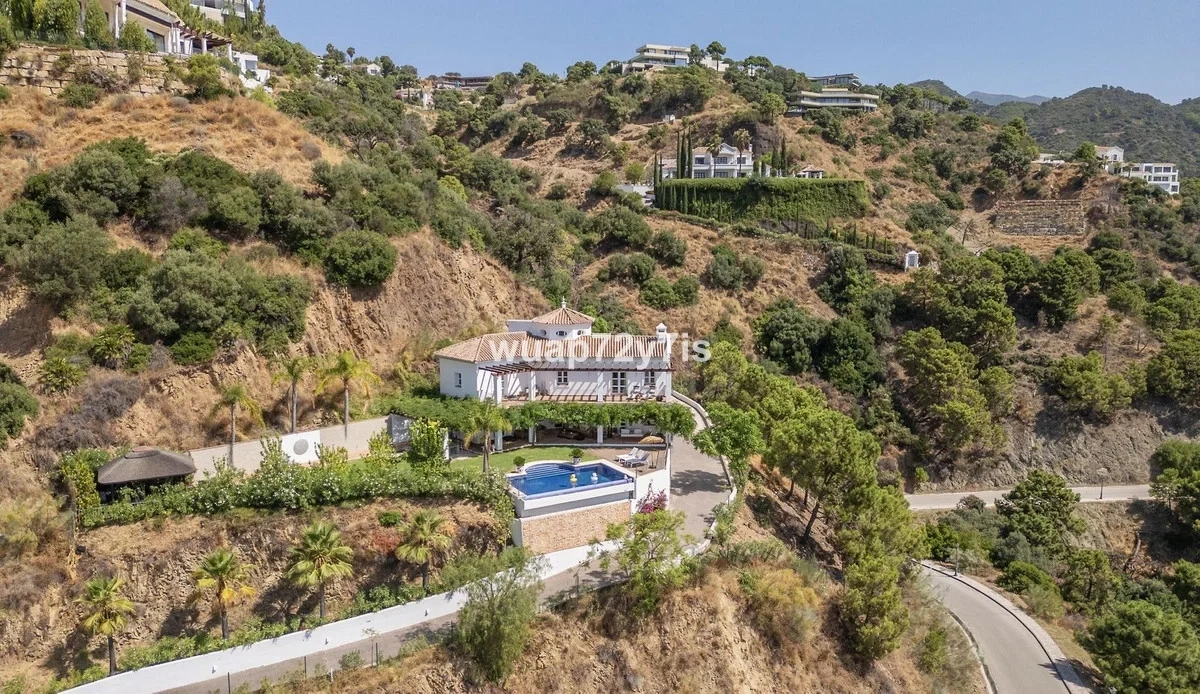 2 - vente maison vue mer benahavis - costa del sol andalousie espagne