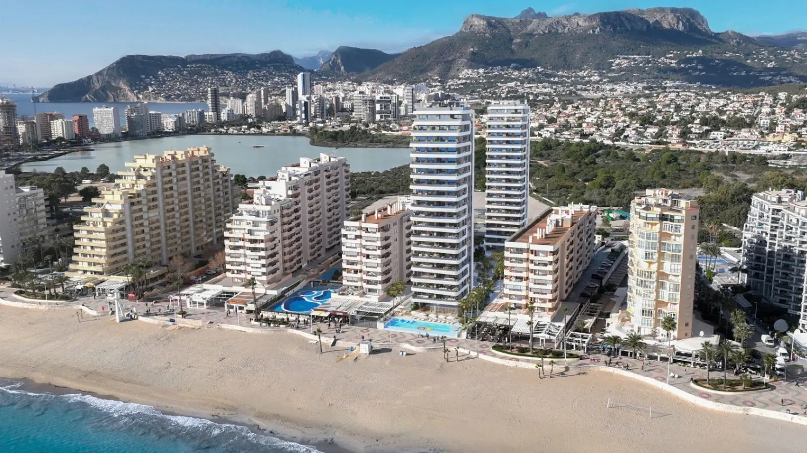 2 - verkauf wohnung direkt am wasser calpe - costa blanca valencia spanien