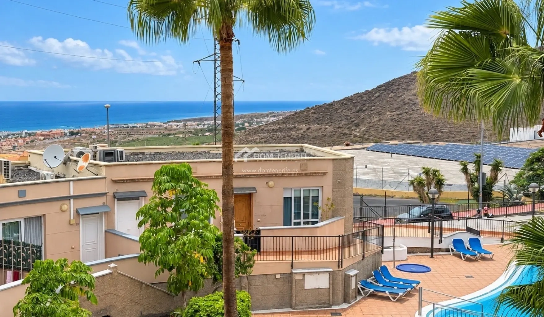 1 - vendita casa vista mare adeje tenerife - isole canarie spagna