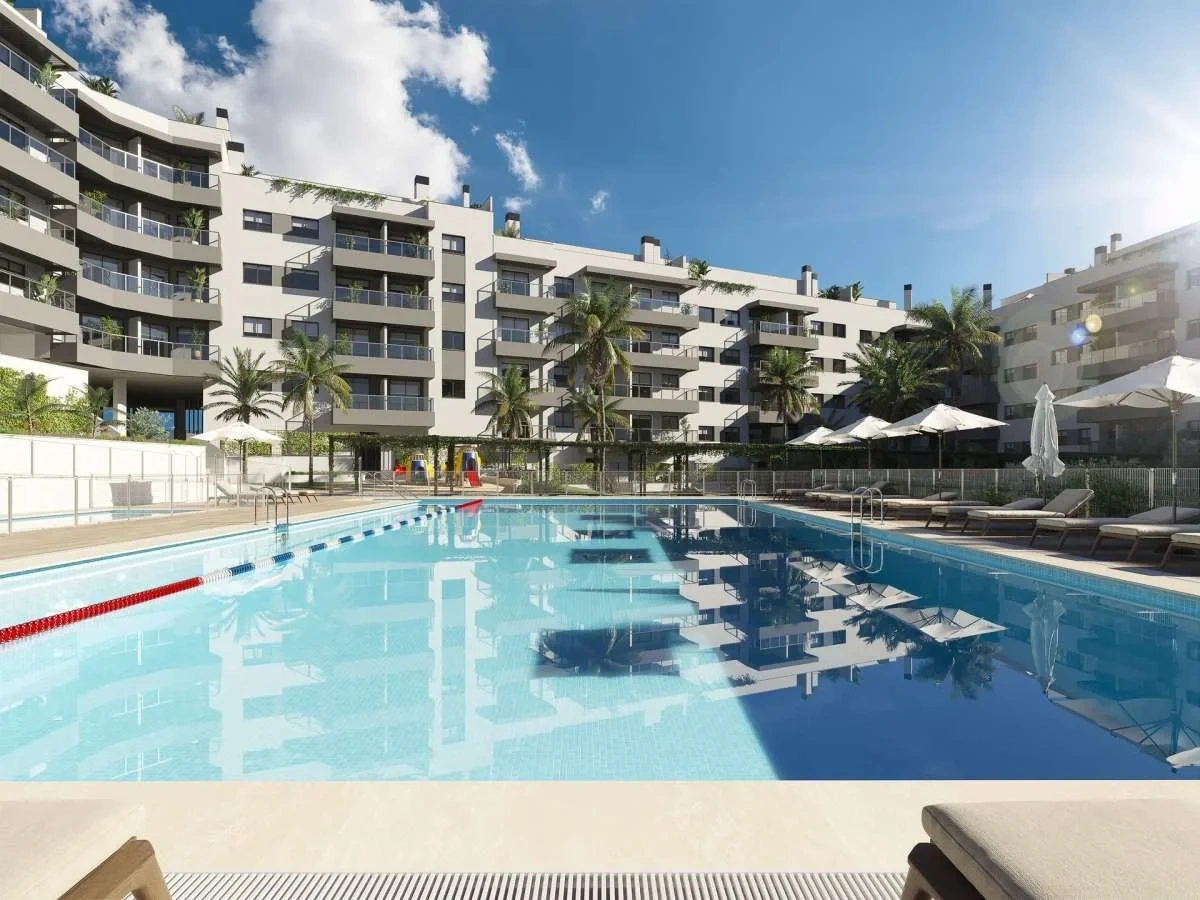 1 - vendita appartamento spiaggia a piedi las lagunas de mijas andalusia spagna