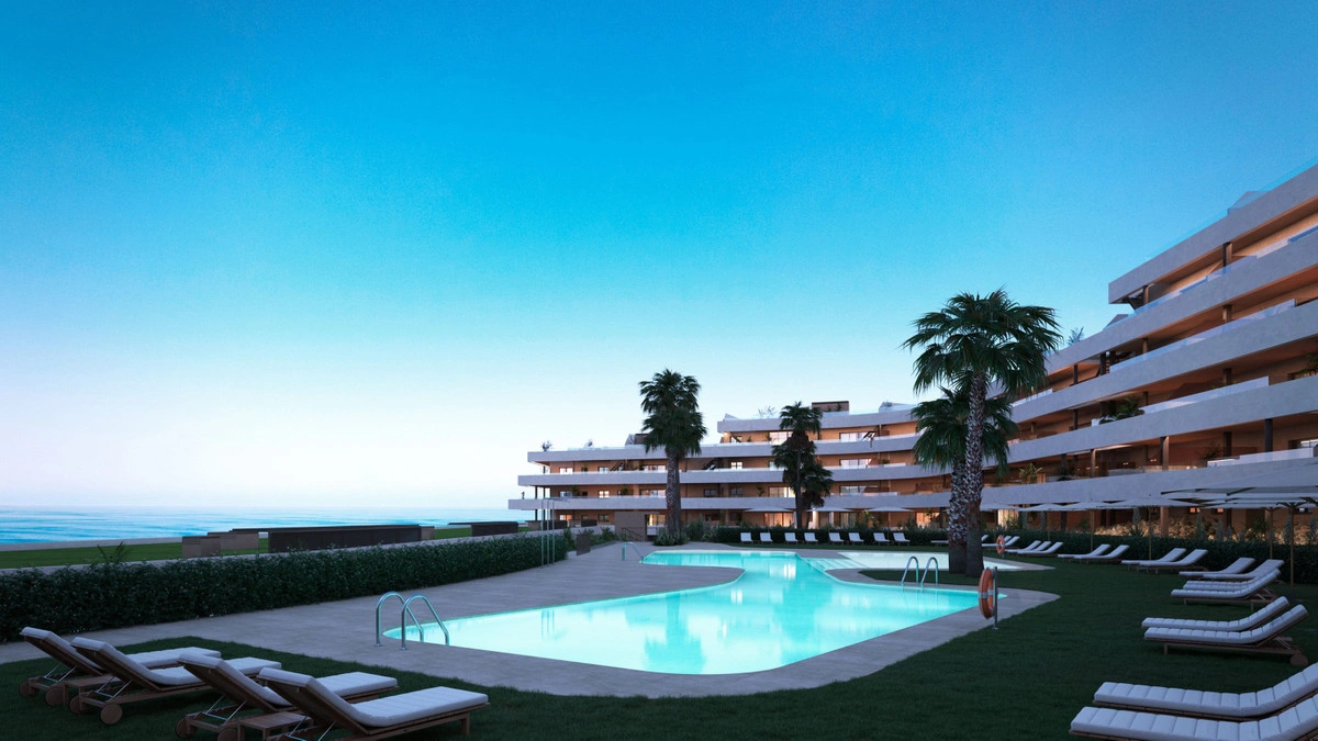 2 - vente appartement plage à pied manilva andalousie espagne