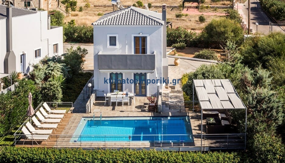 2 - vente maison vue mer stavros crète grèce