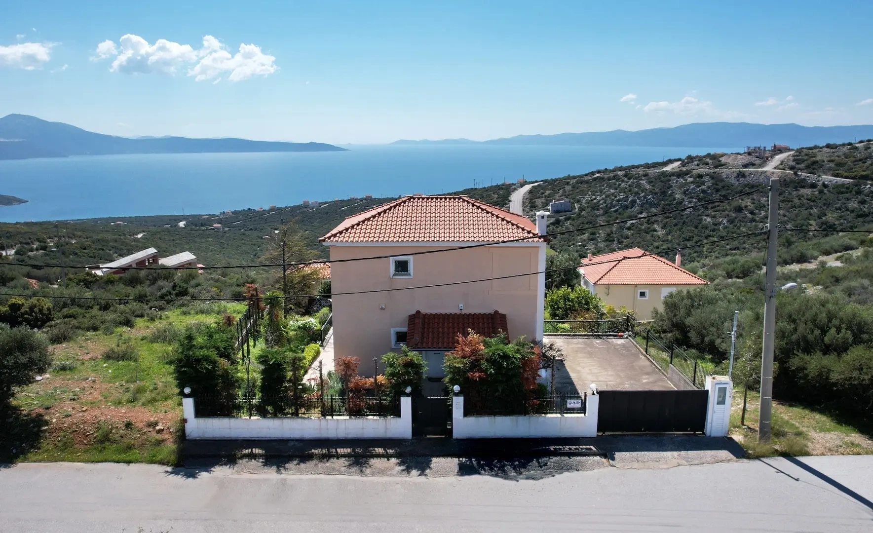 1 - vendita villa fronte mare akti nireos grecia centrale grecia
