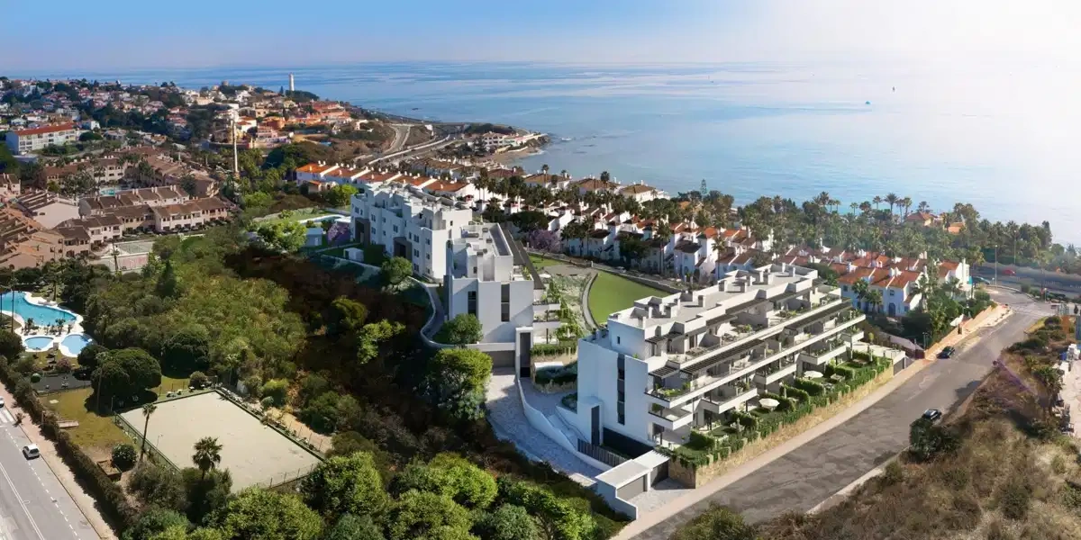 2 - venta apartamento vista al mar mijas andalucía españa
