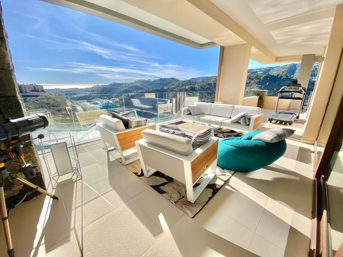 2 - vente appartement vue mer benahavis - costa del sol andalousie espagne