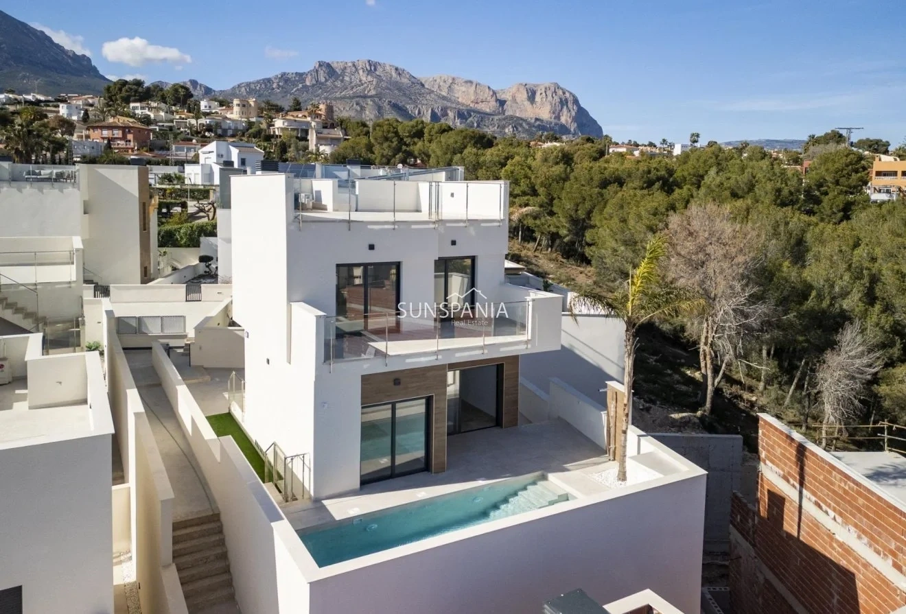1 - sea view house for sale in la nucia - costa blanca valencian community spain