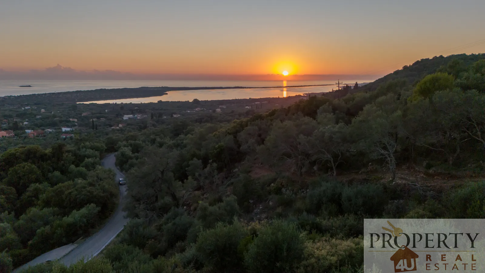 1 - sea view plot of land for sale in corfu ionian islands greece