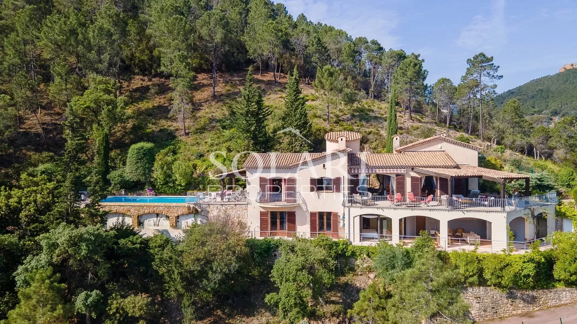 1 - verkauf haus meerblick théoule-sur-mer alpes-maritimes frankreich