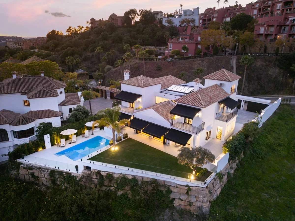 2 - sea view house for sale in benahavis - costa del sol andalusia spain