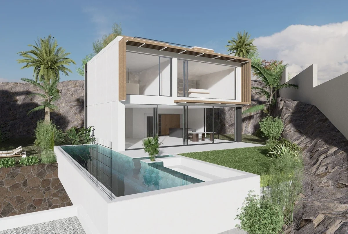 2 - venta casa vista al mar mijas andalucía españa