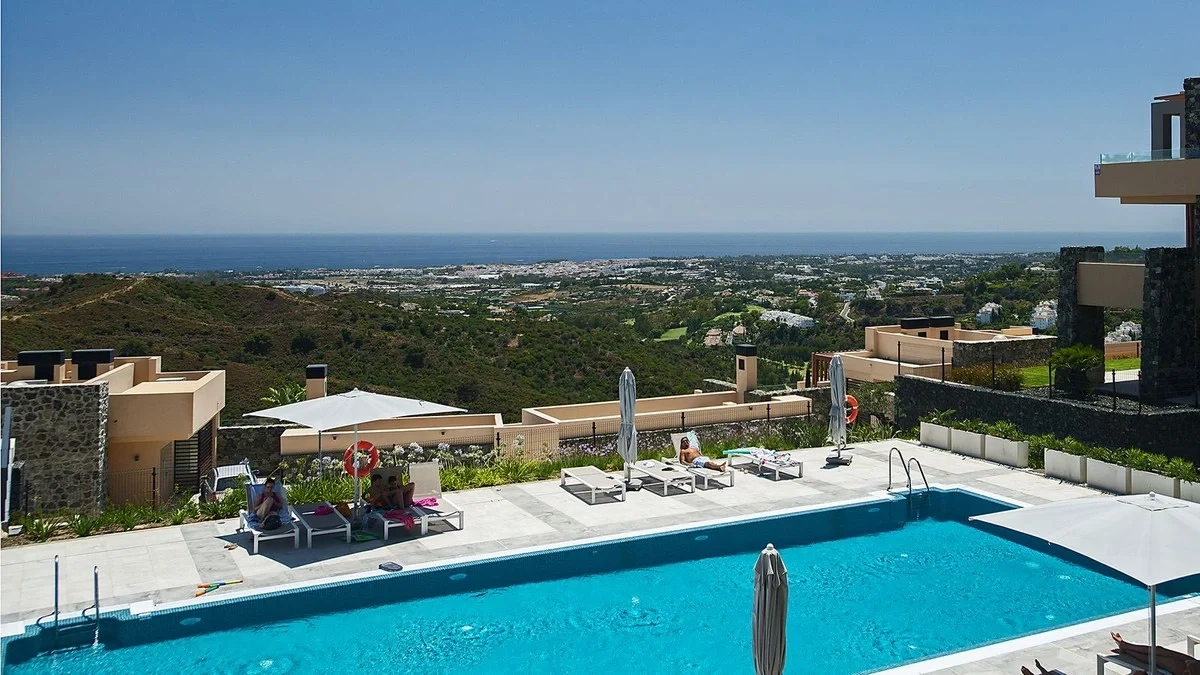 1 - venda apartamento vista de mar benahavis - costa del sol andaluzia espanha