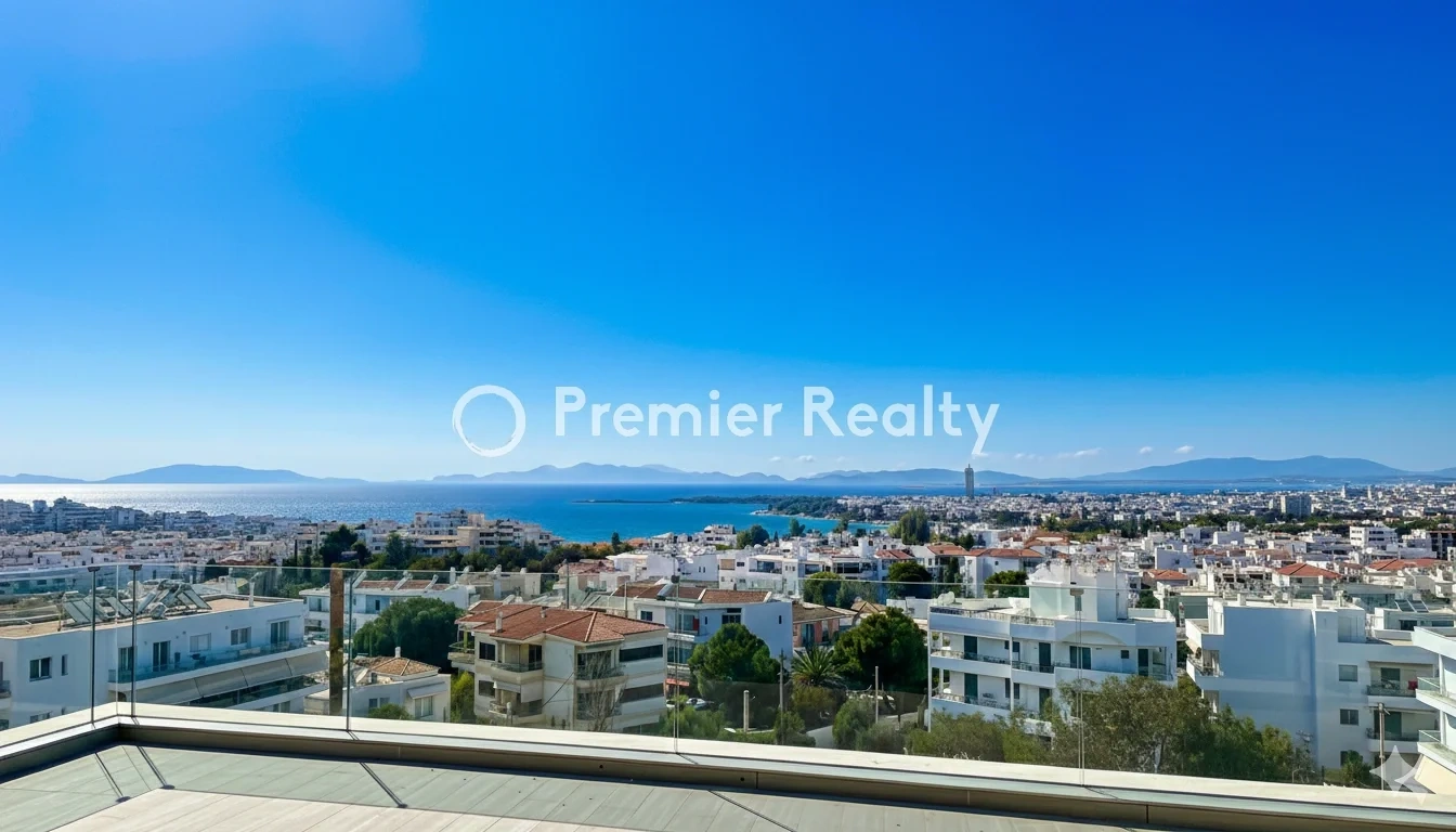 1 - продажа квартира вид моря voula аттика греция
