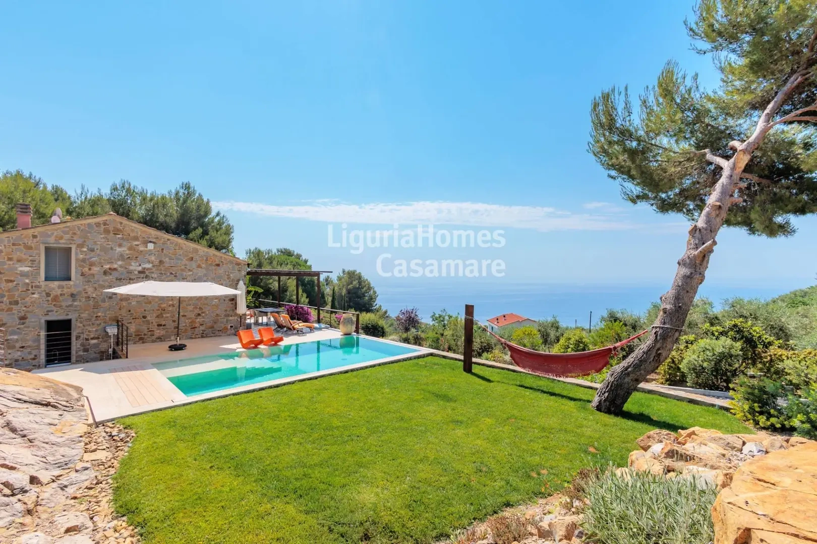2 - sea view villa for sale in cipressa liguria italy