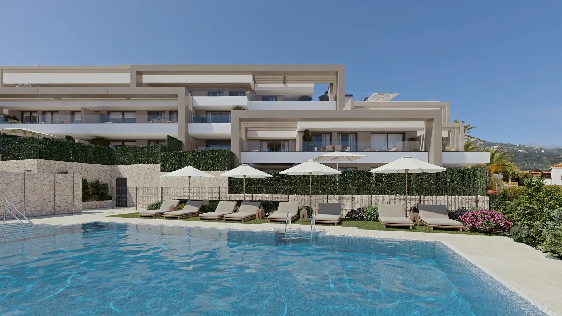 1 - vente appartement vue mer estepona - costa del sol andalousie espagne