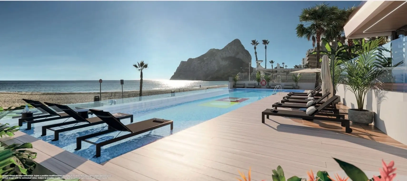 1 - venta apartamento vista al mar calpe - costa blanca comunidad valenciana españa