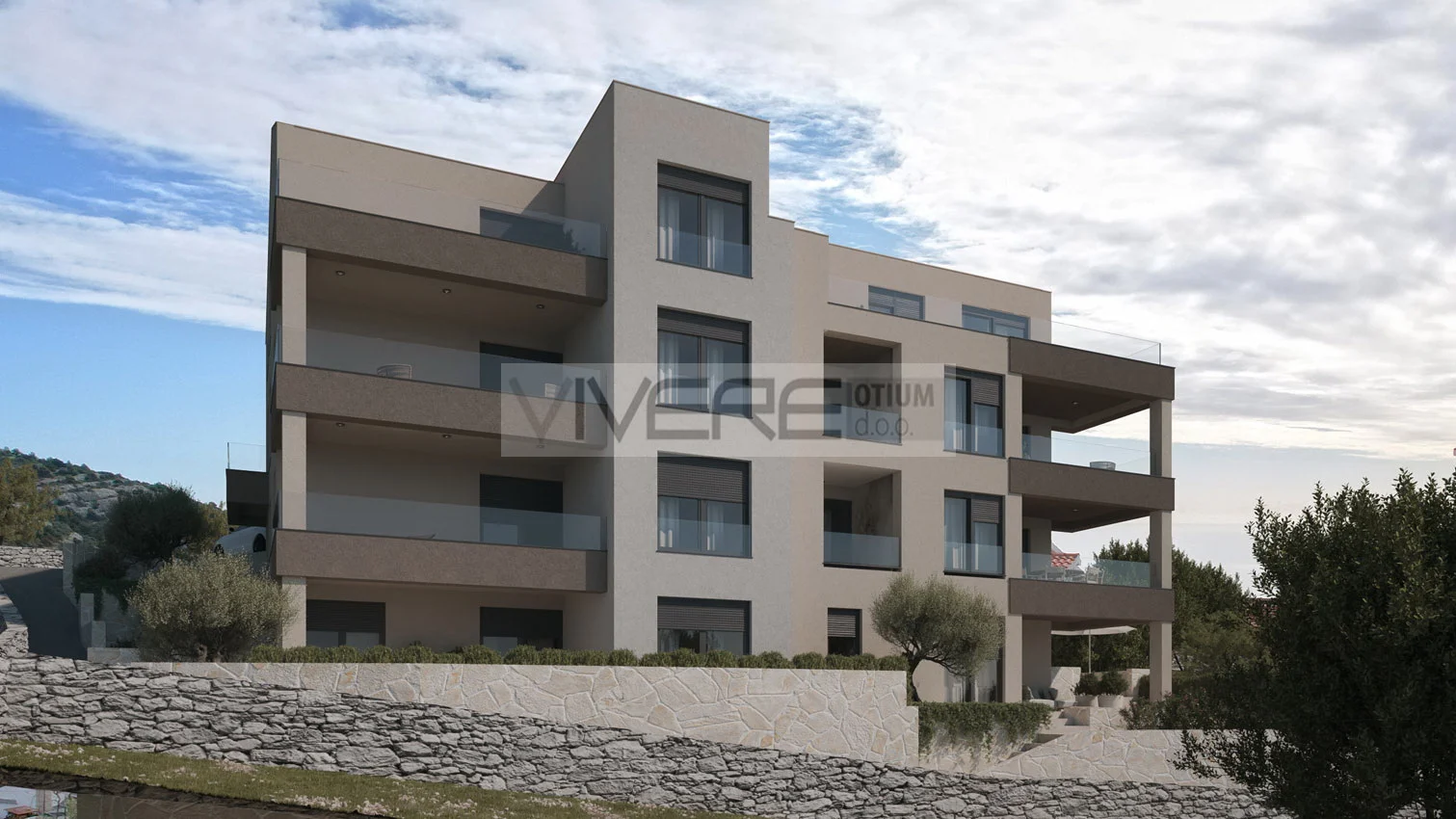 1 - venda apartamento vista de mar ražanj sibenik croácia