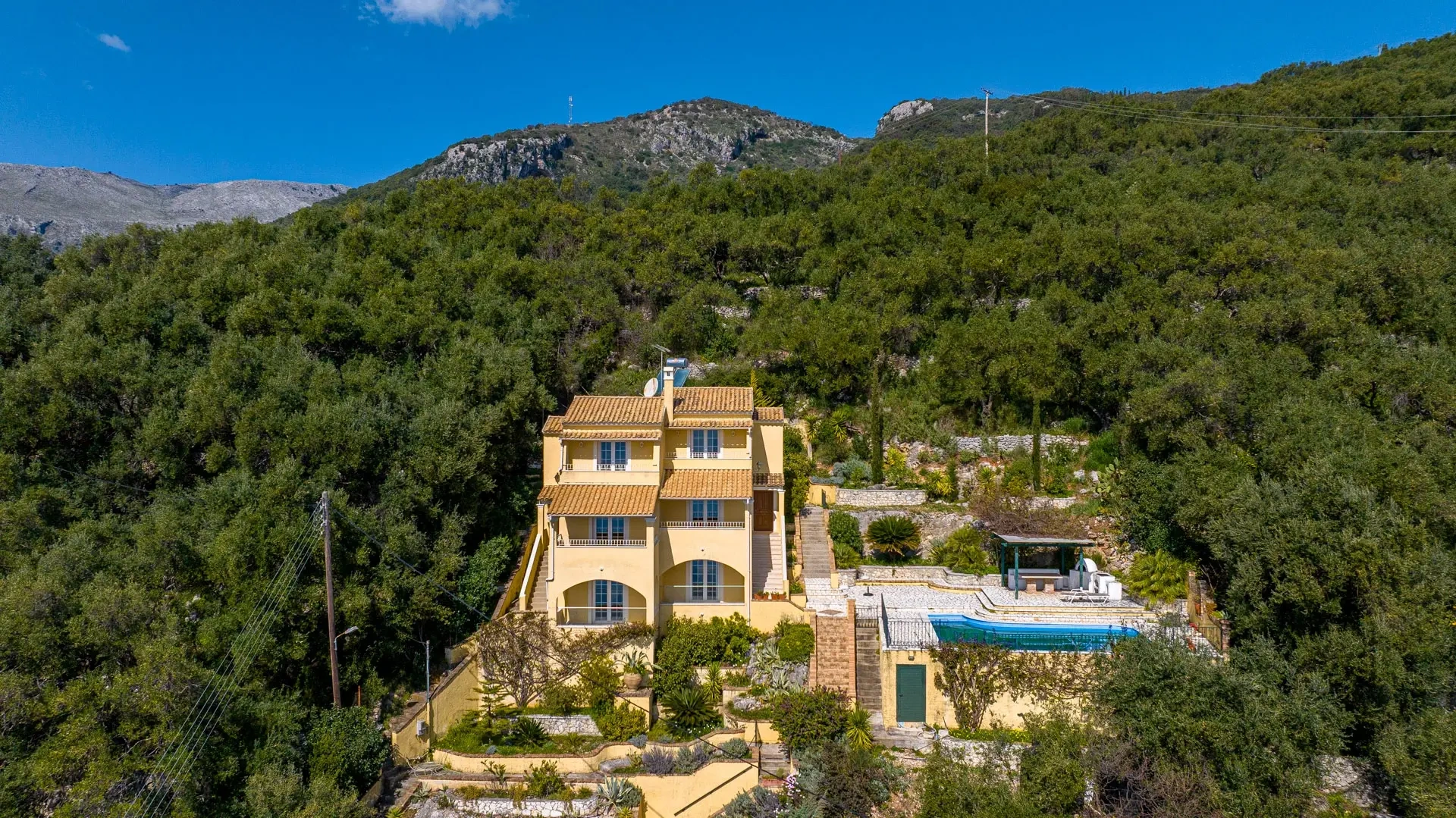 1 - villa for sale in corfu ionian islands greece