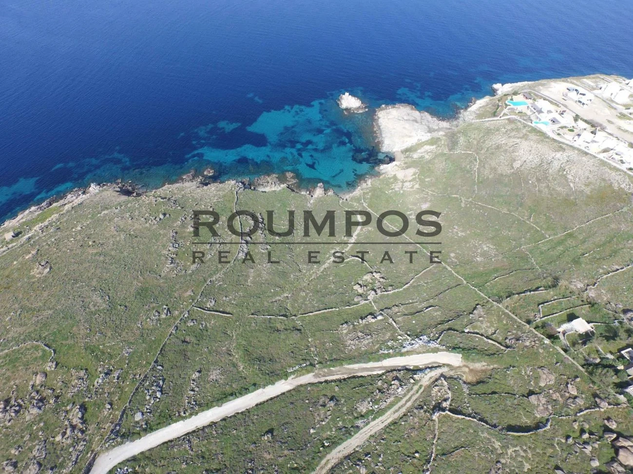 2 - vente terrain pieds dans l'eau mykonos - cyclades egée méridionale grèce
