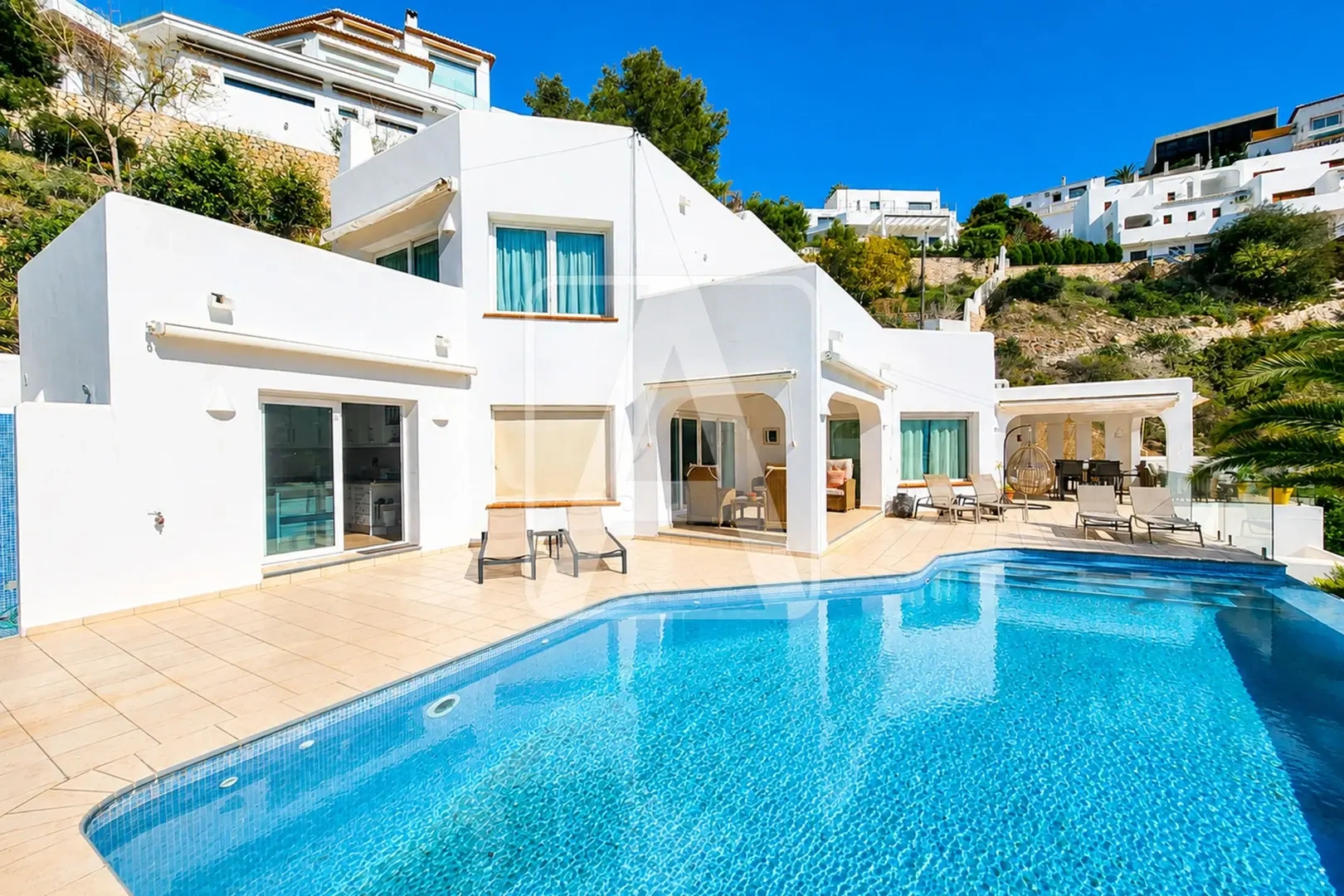 2 - verkoop villa uitzicht op zee moraira - costa blanca valencian community spanje