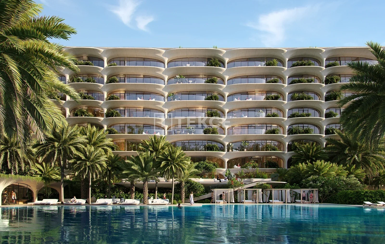 1 - vente appartement vue mer dubai dubai émirats arabes unis
