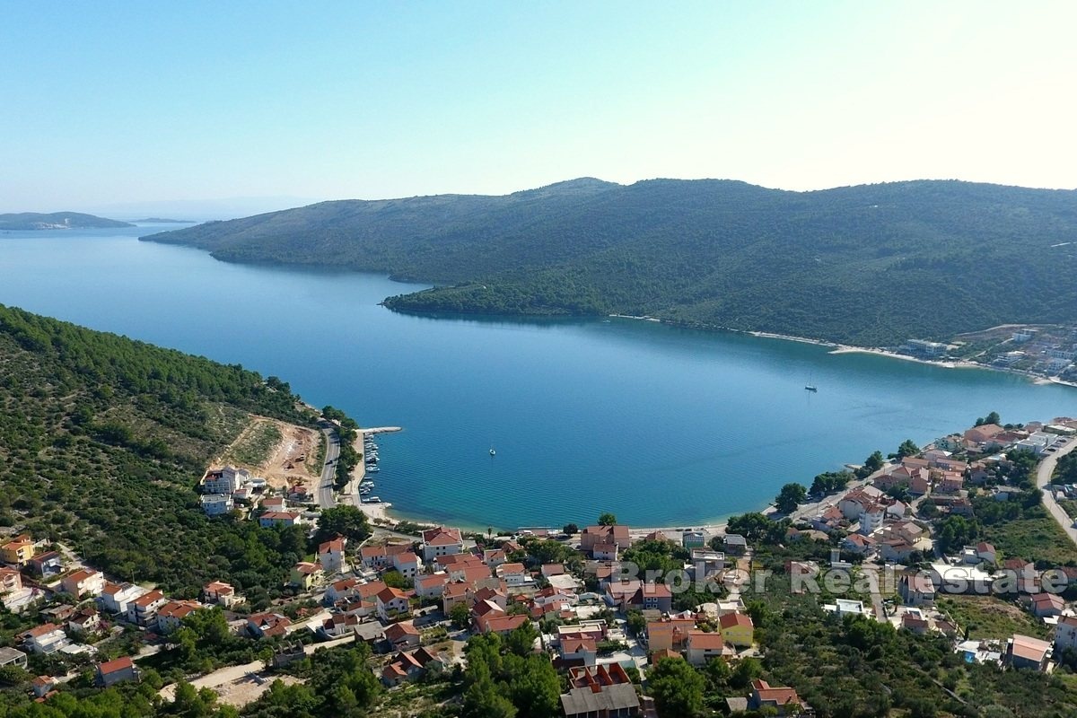 1 - sea view plot of land for sale in trogir split-dalmatia croatia