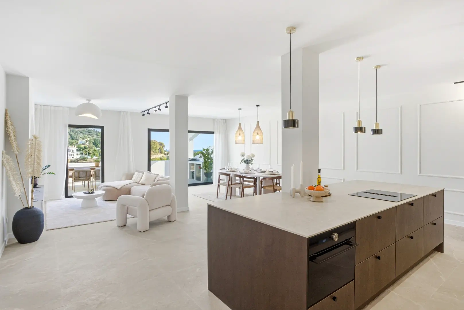 2 - sea view apartment for sale in benahavis - costa del sol andalusia spain