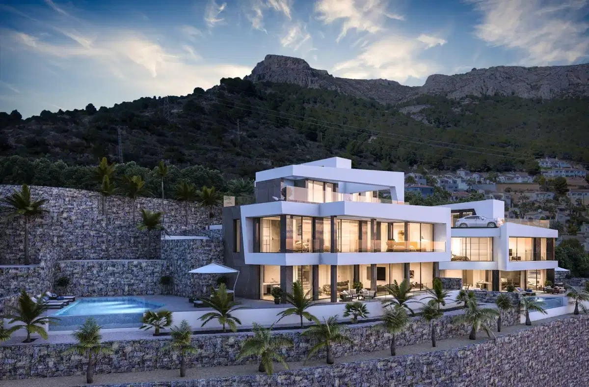 2 - продажа дом вид моря calpe - costa blanca валенсия испания