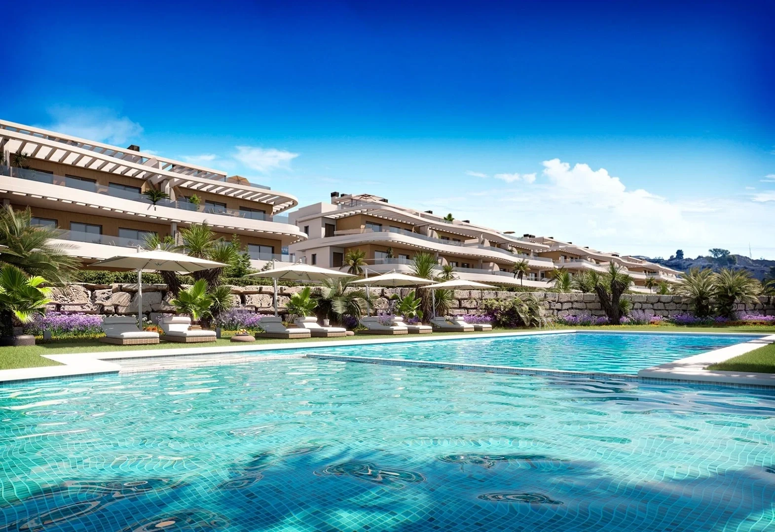 1 - verkoop appartement uitzicht op zee finestrat - costa blanca valencian community spanje