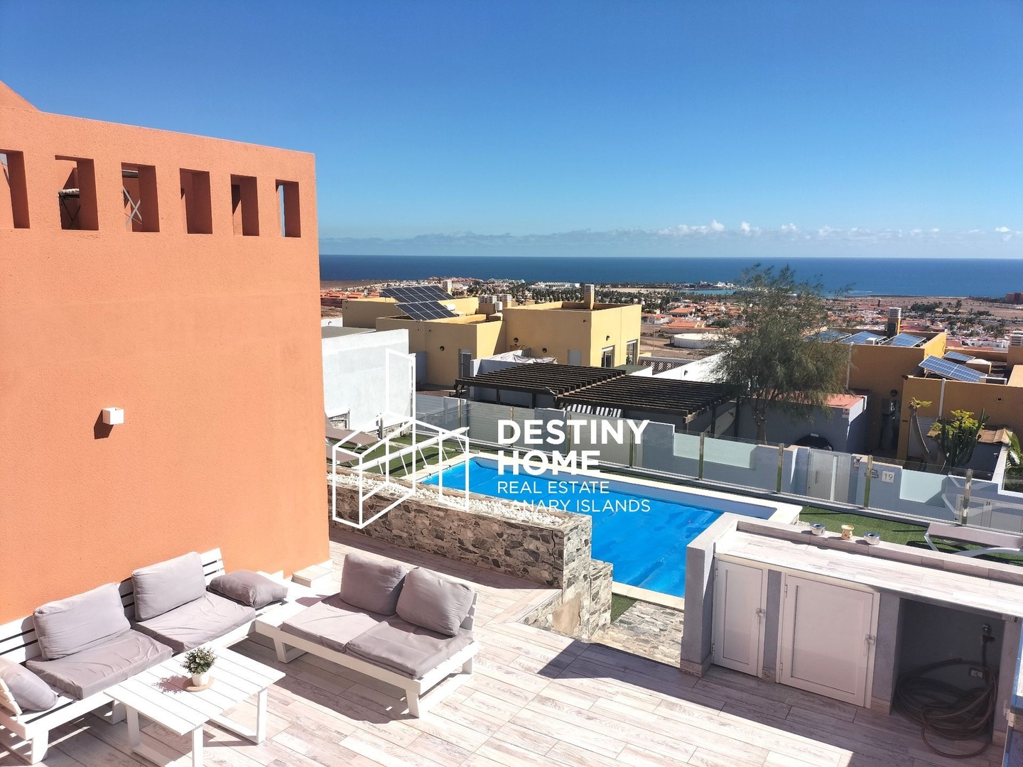2 - sea view house for sale in caleta de fuste fuerteventura - canary islands spain