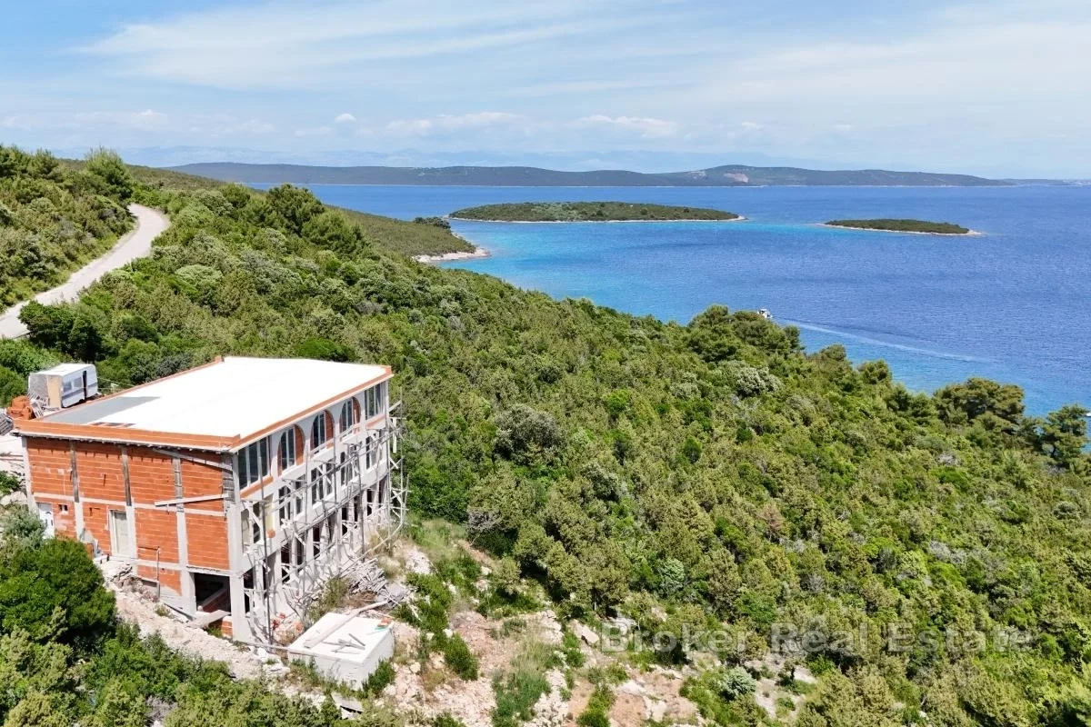 1 - vente maison vue mer sali zadar croatie