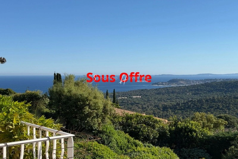 1 - sea view house for sale in la croix-valmer var france